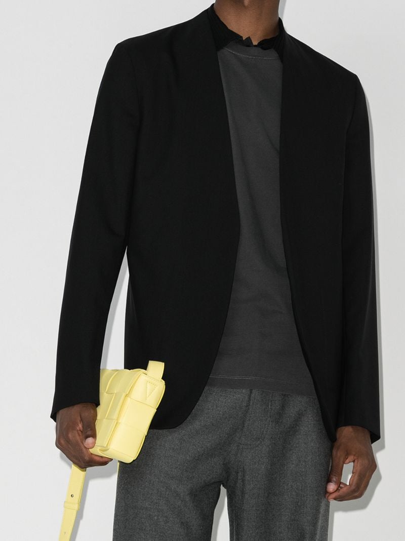 Single-breasted Cotton Blazer