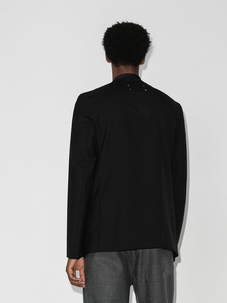 Single-breasted Cotton Blazer