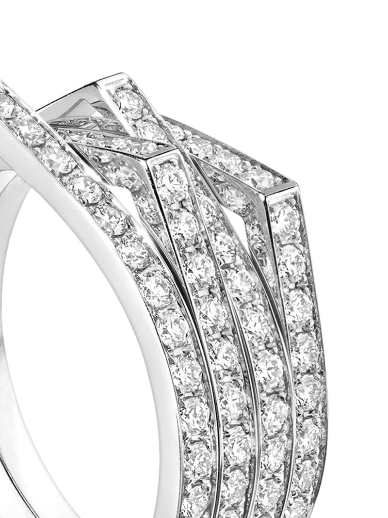 18k White Gold Antifer Diamond Ring