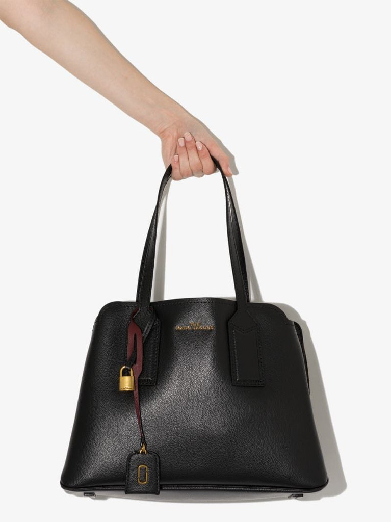 Black Editor 38 Leather Shoulder Bag