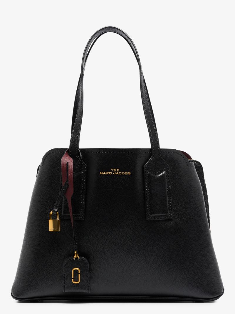 Black Editor 38 Leather Shoulder Bag