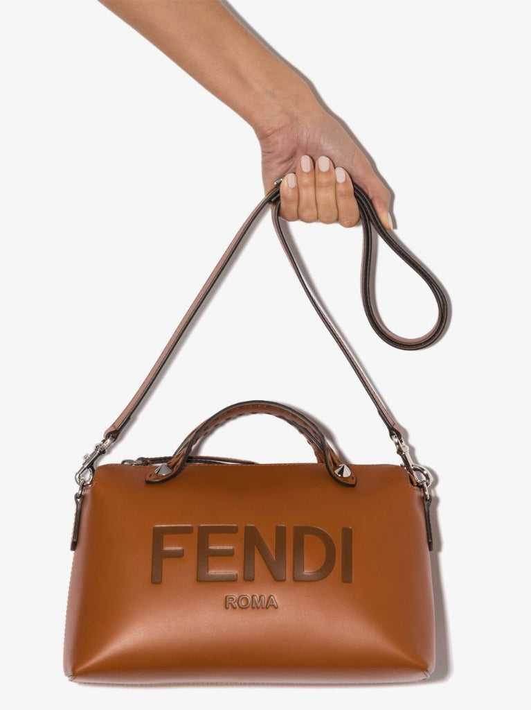 Brown By the Way Leather Cross Body Bag