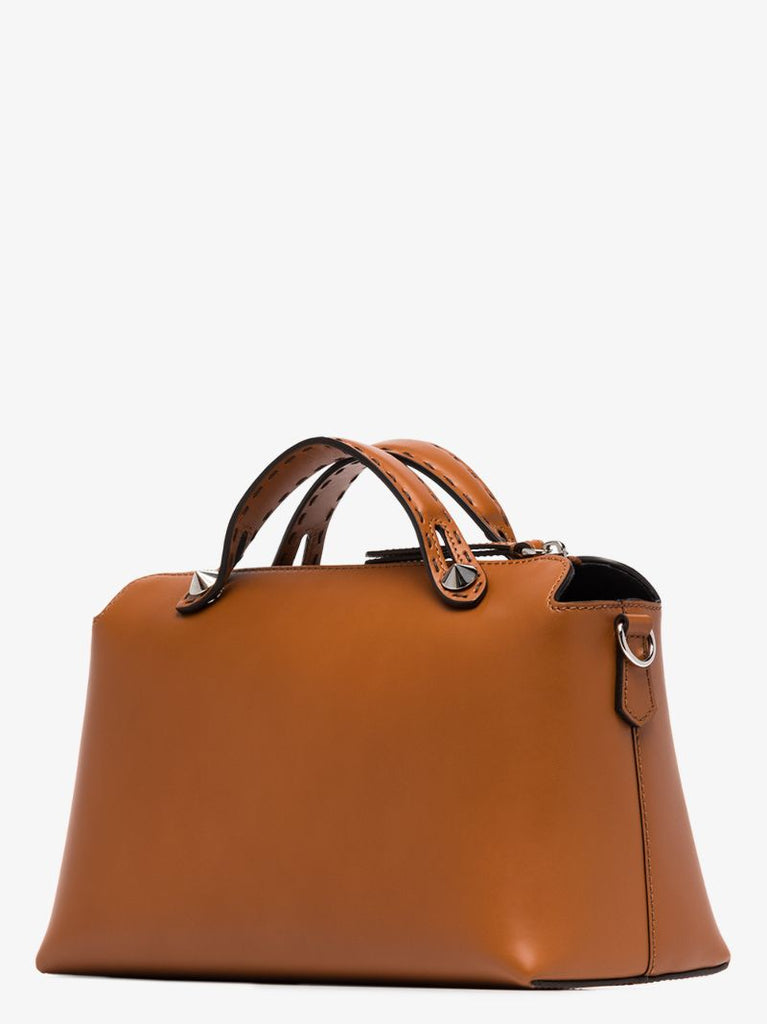 Brown By the Way Leather Cross Body Bag