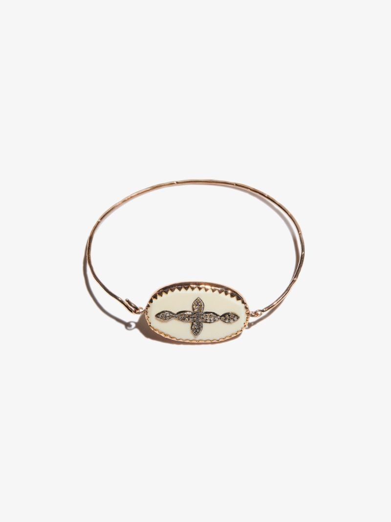 9k Rose Gold Garance No. 2 Diamond Bracelet