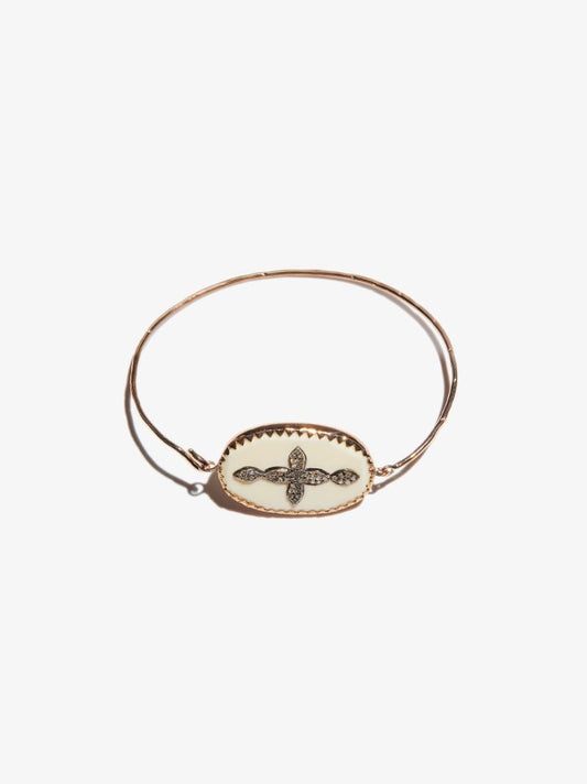 9k Rose Gold Garance No. 2 Diamond Bracelet
