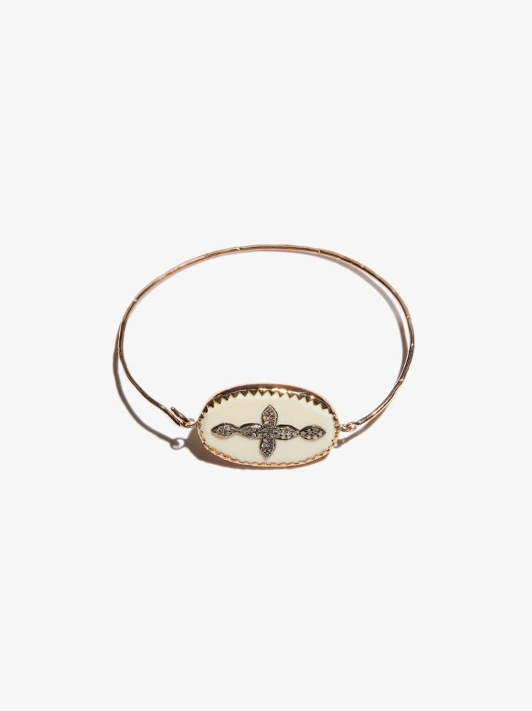 9k Rose Gold Garance No. 2 Diamond Bracelet