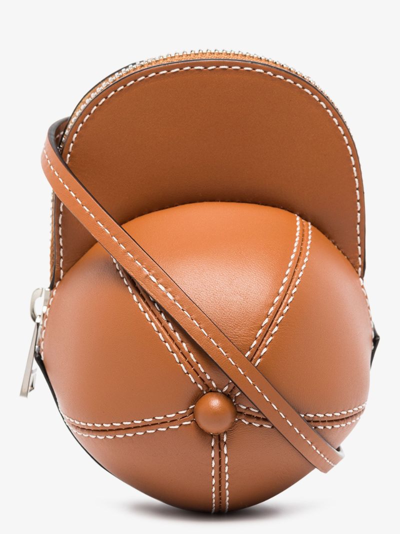 Brown Nano Cap Mini Bag