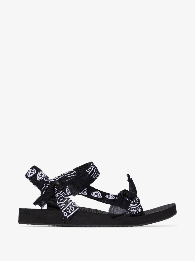 Black Trekky Bandana Sandals