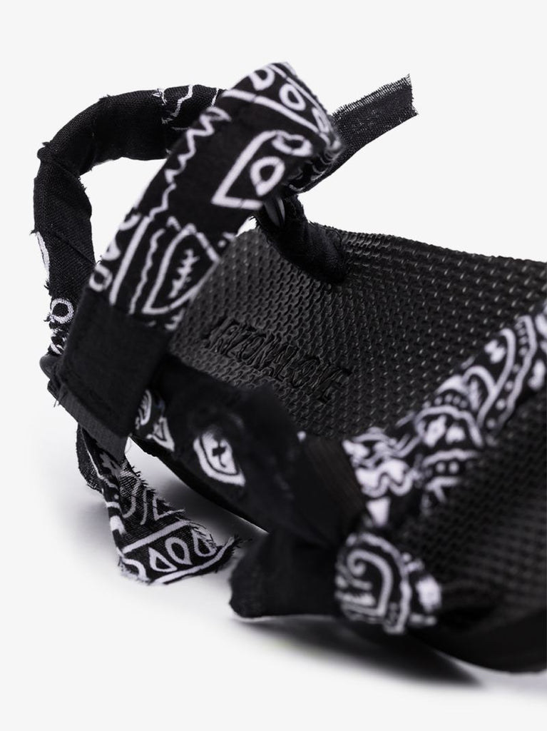 Black Trekky Bandana Sandals