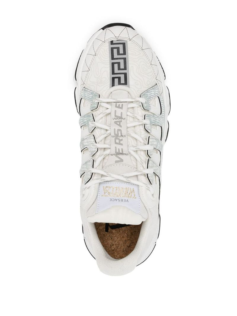 White Trigreca Leather Sneakers