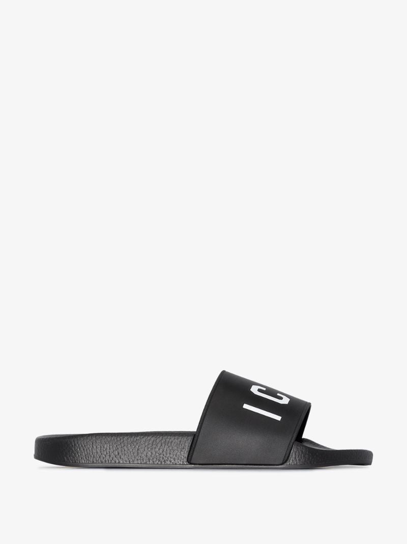 Black Icon Logo Slides