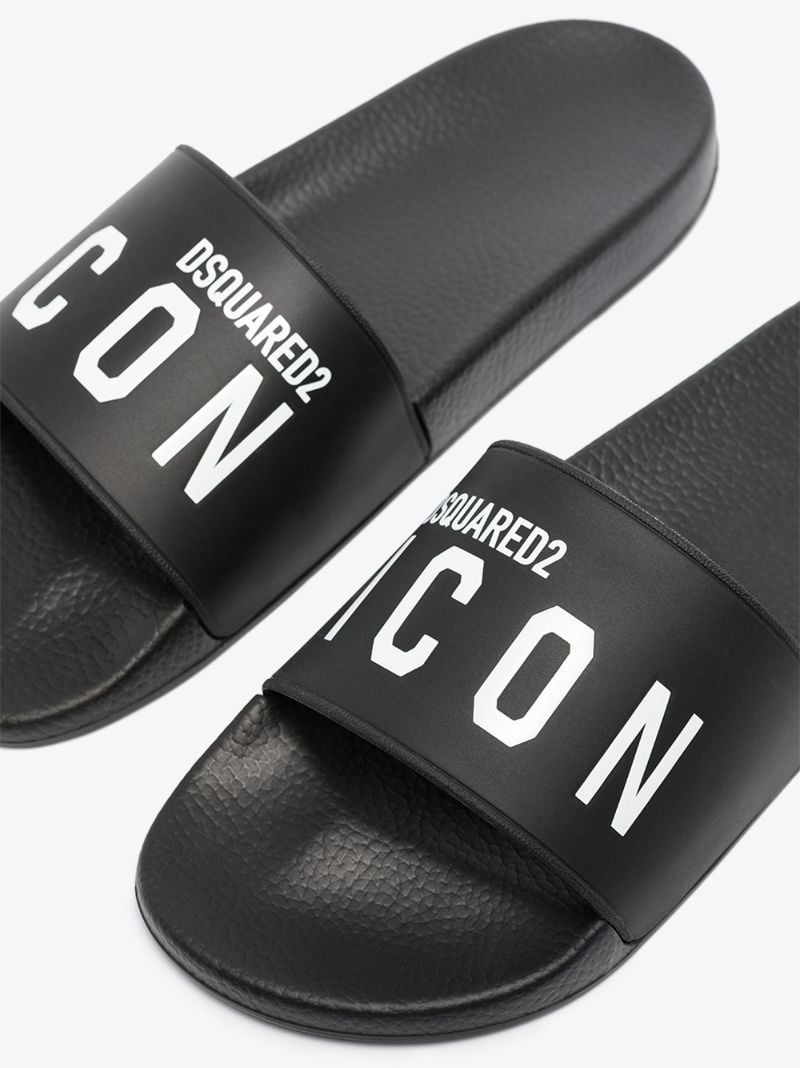 Black Icon Logo Slides
