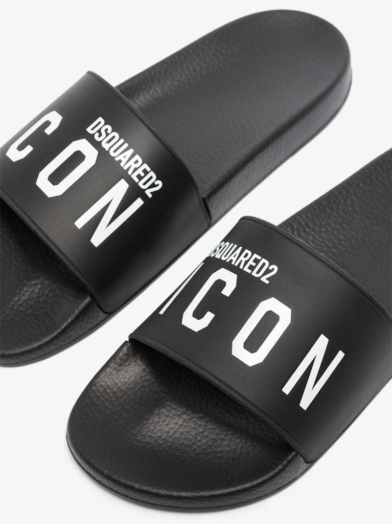 Black Icon Logo Slides