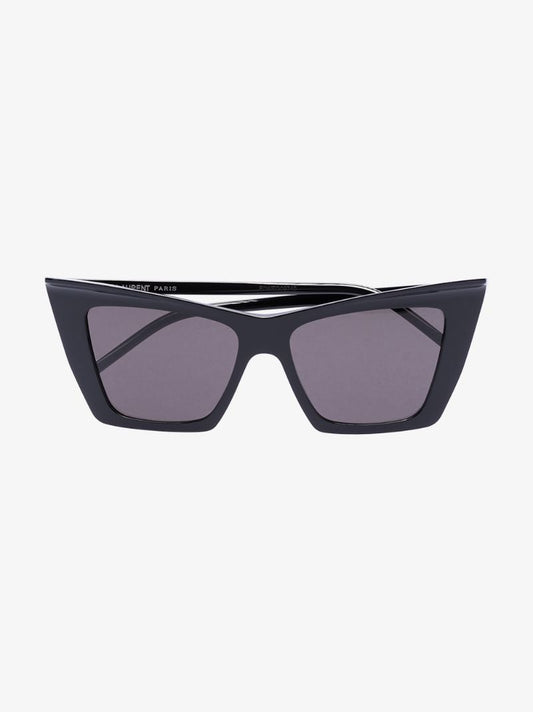Black 372 Sharp Cat Eye Sunglasses