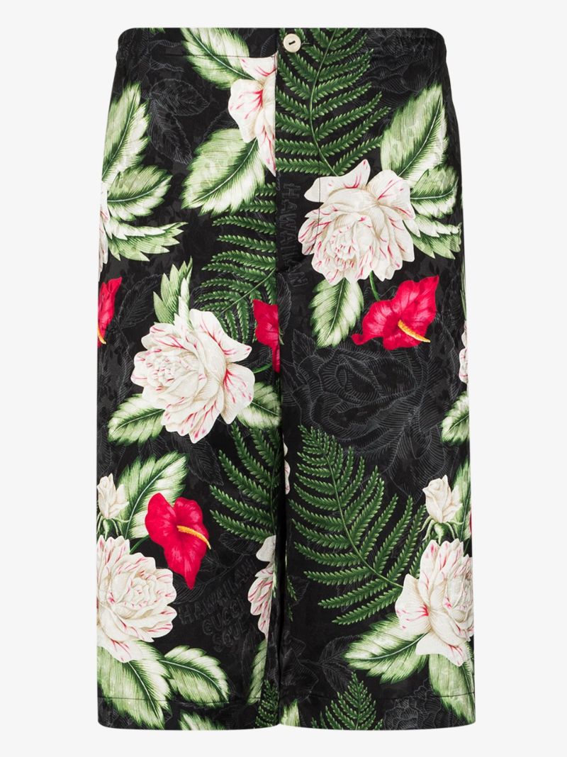 Floral Print Shorts
