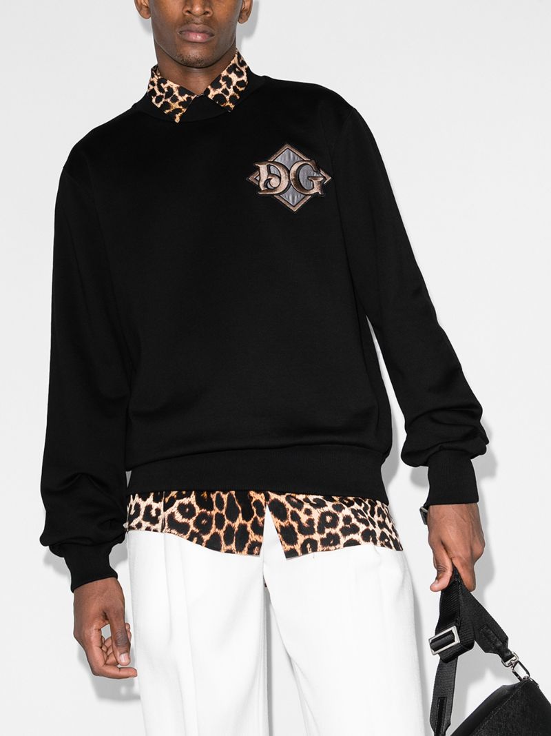 Logo Patch Sweatshirt