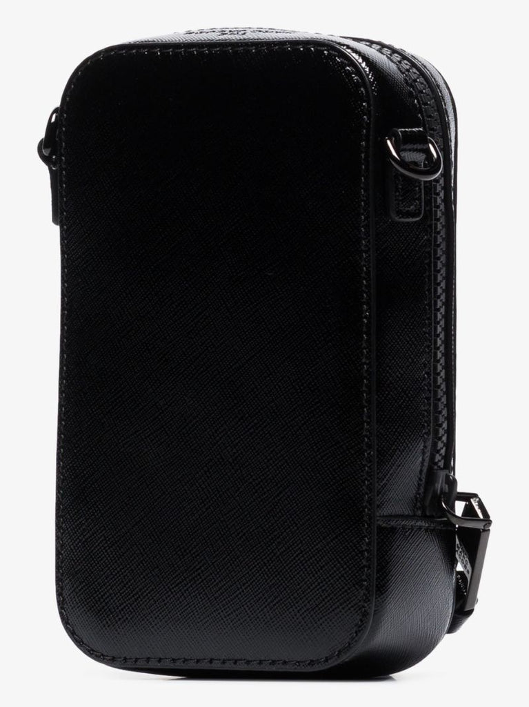 Black the Hot Shot Leather Mini Bag
