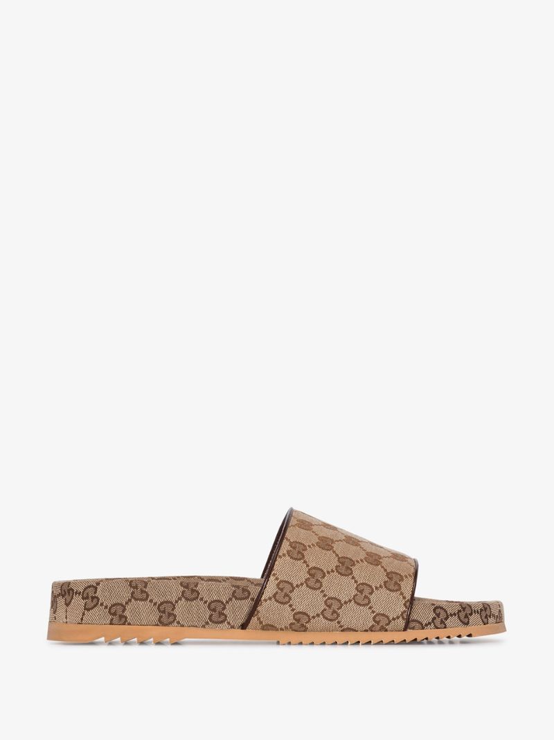 Brown Gg Supreme Sandals
