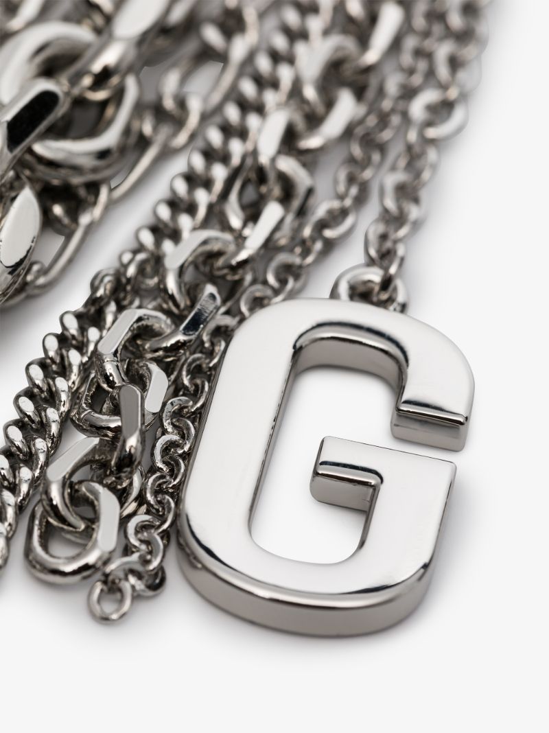 Silver Tone Fall Rings Sv Glasses Chain