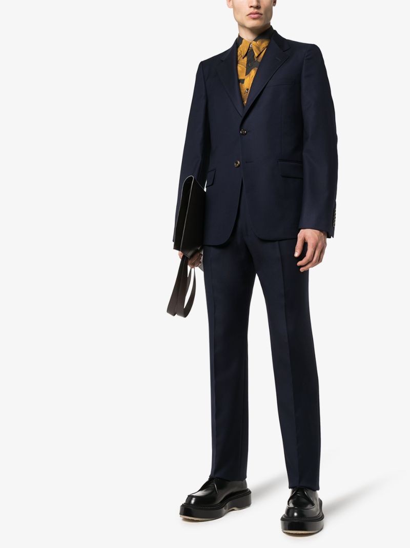 Single-breasted Wool Suit