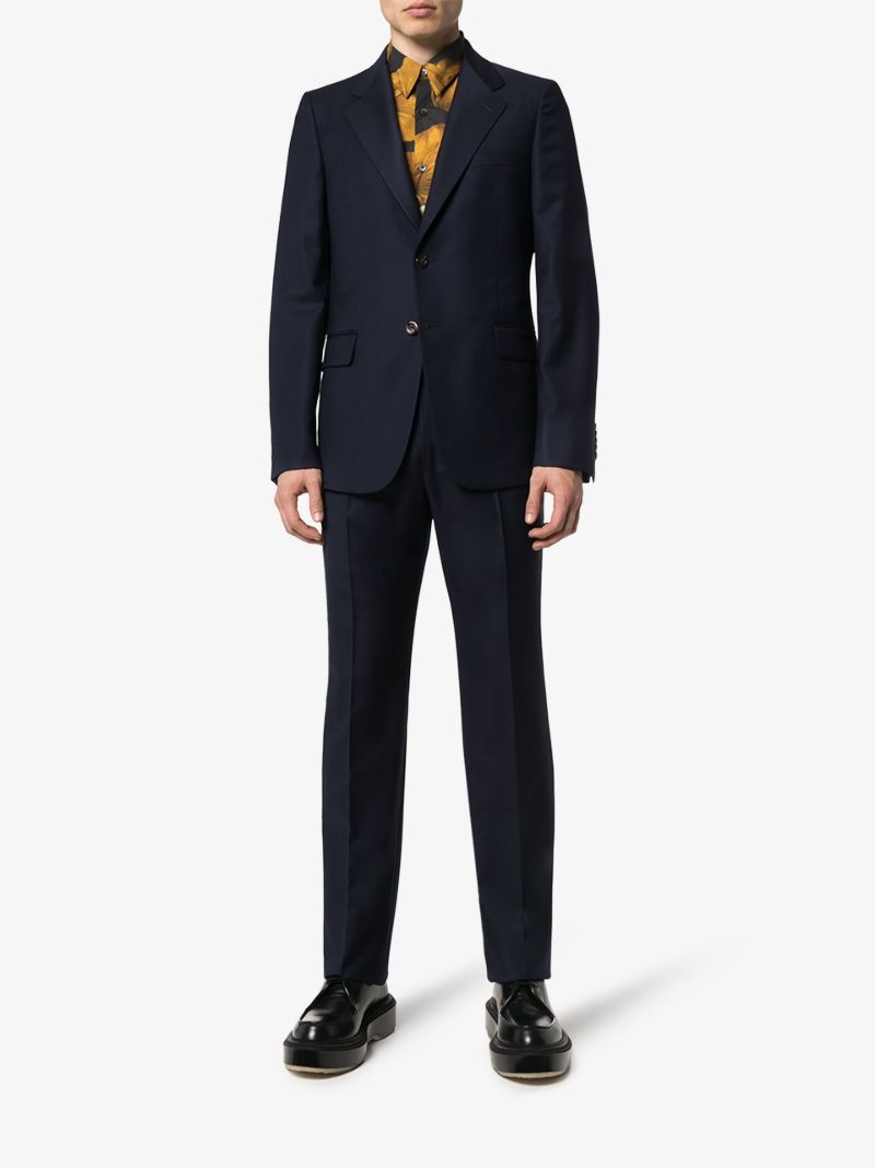 Single-breasted Wool Suit