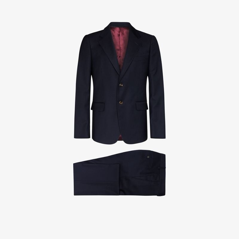 Single-breasted Wool Suit