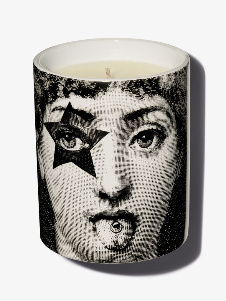 Black and White Star Lina Otto Candle