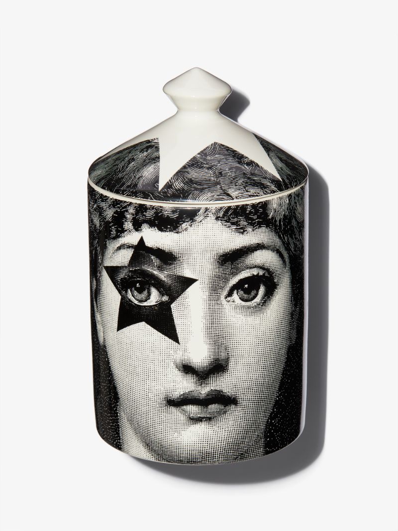 Black and White Star Lina Otto Candle