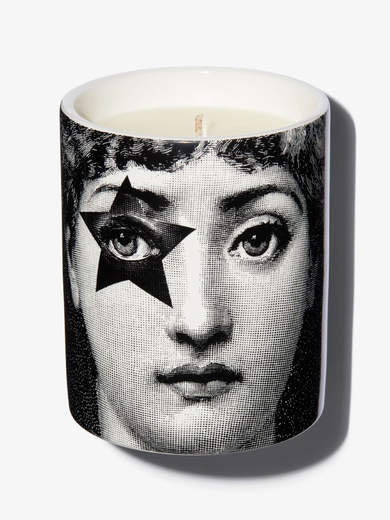 Black and White Star Lina Otto Candle