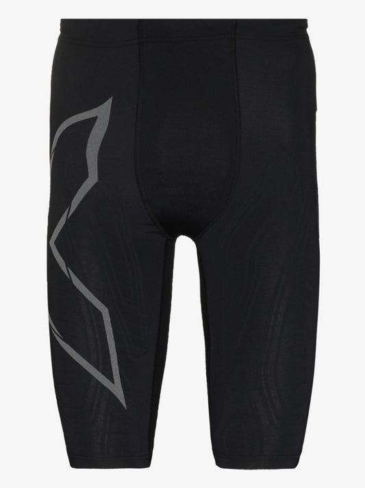 Black Light Speed Compression Running Shorts