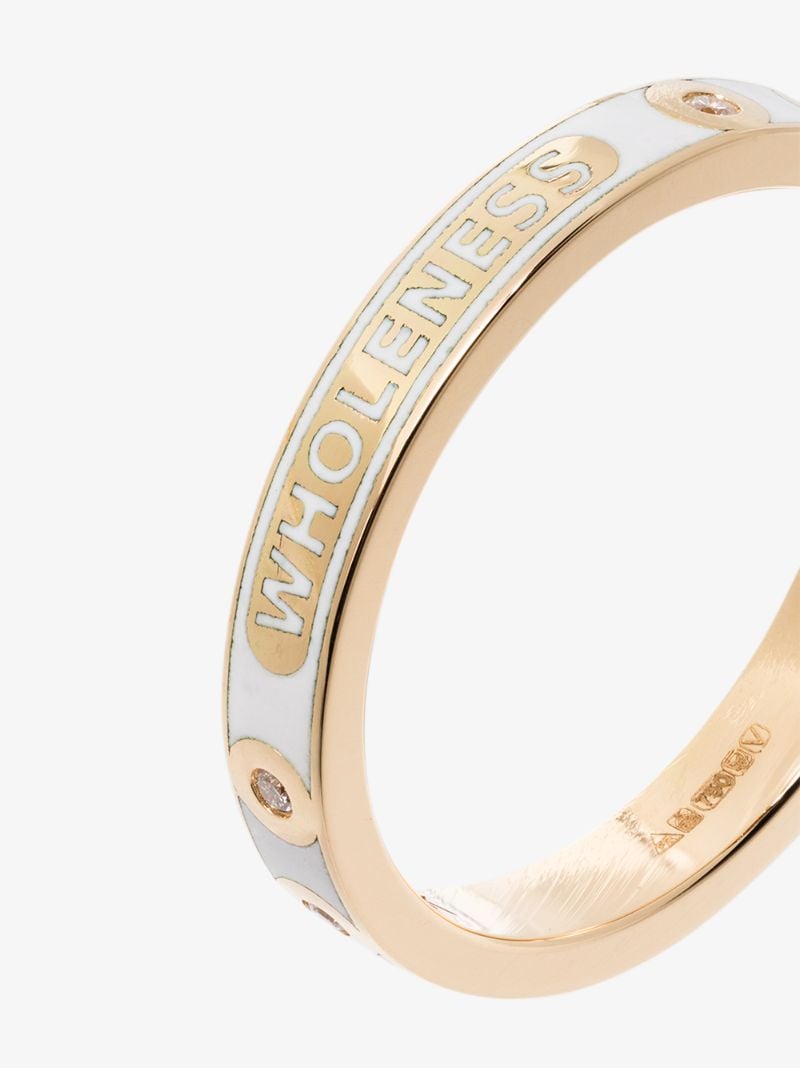 18k Yellow Gold Wholeness Diamond Ring