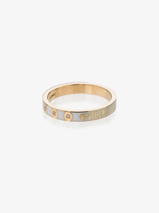 18k Yellow Gold Wholeness Diamond Ring