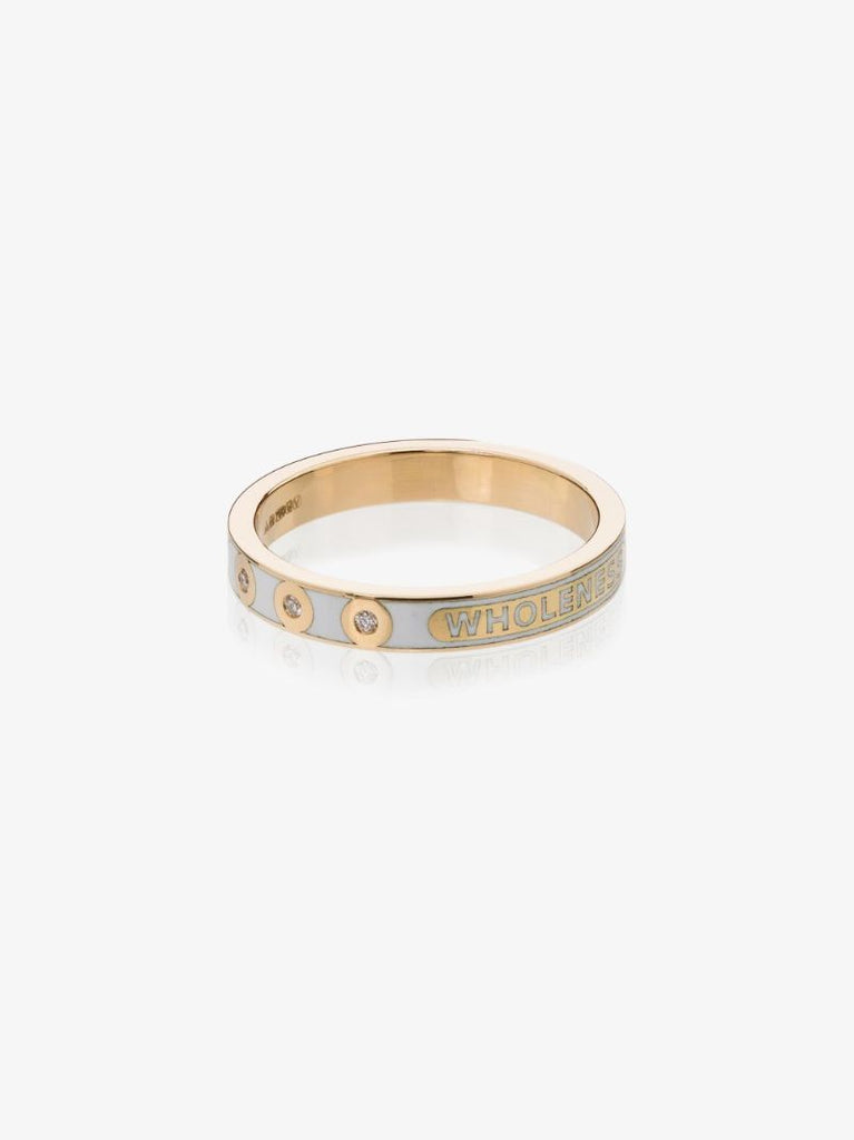 18k Yellow Gold Wholeness Diamond Ring