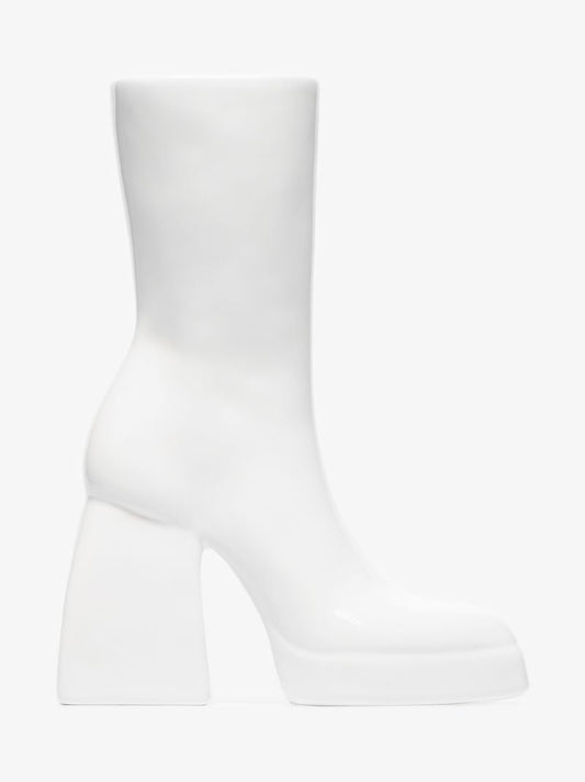 X Nodaleto White Bulla Corta Right Shoe Vase