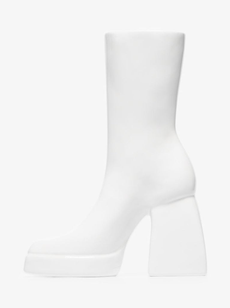 X Nodaleto White Bulla Corta Right Shoe Vase