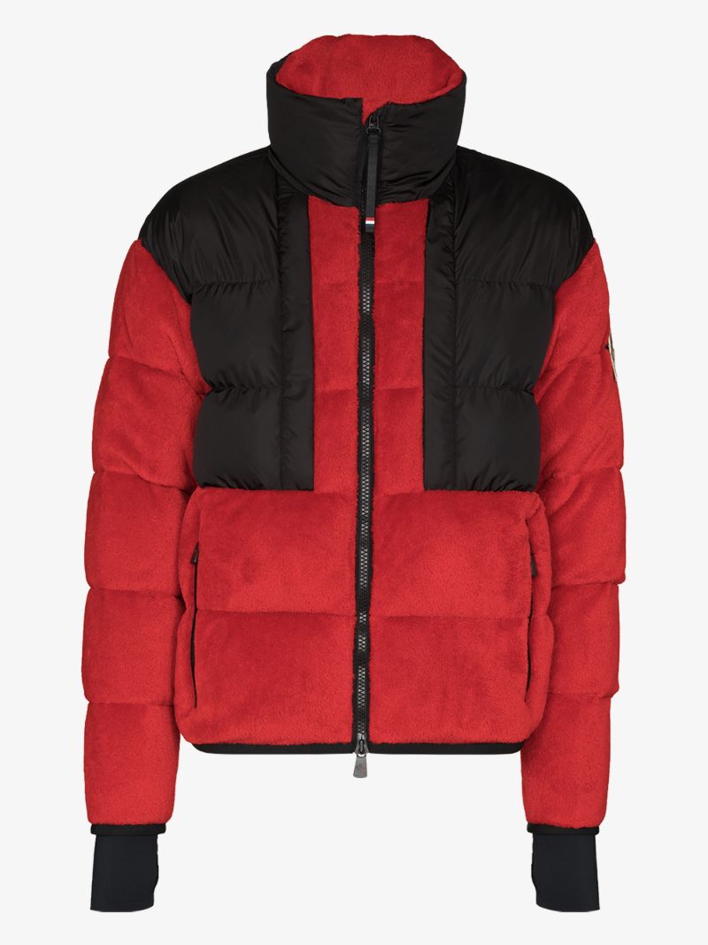 Red Zip-up Padded Jacket
