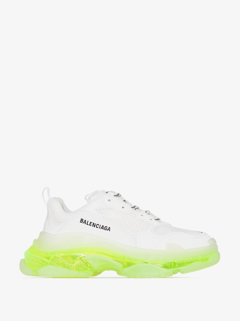White Triple S Sneakers