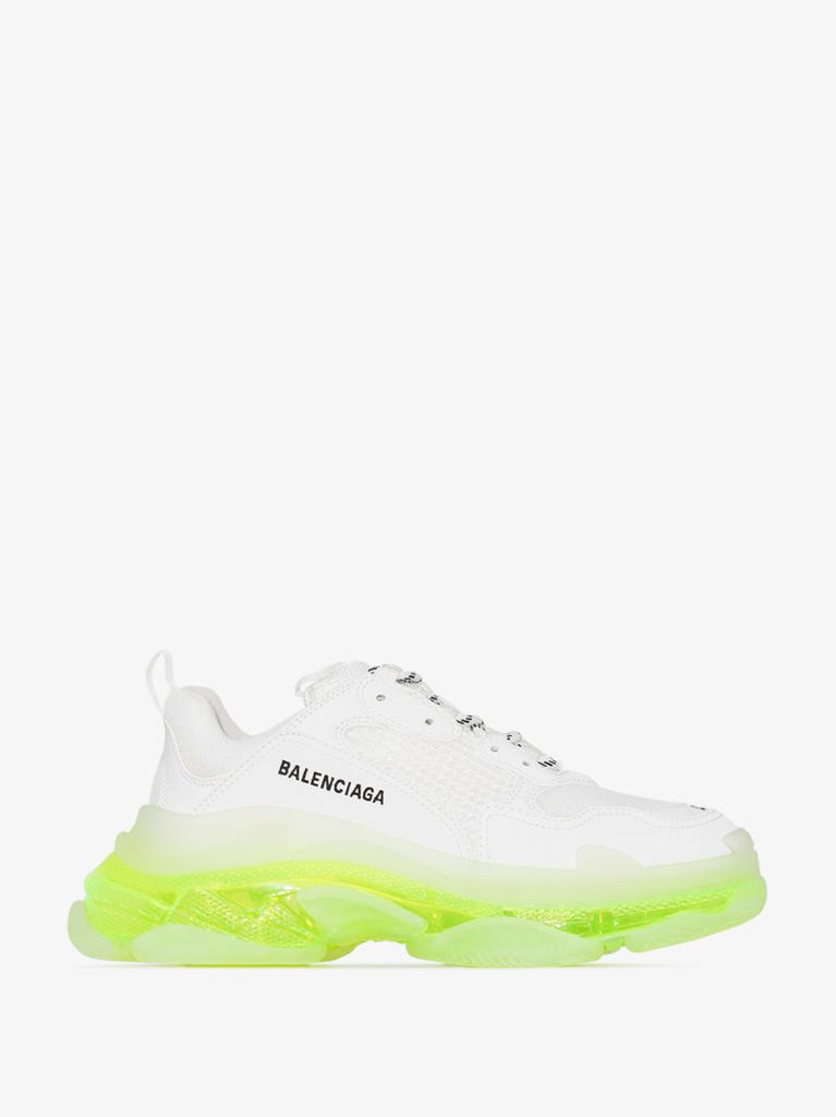 White Triple S Sneakers