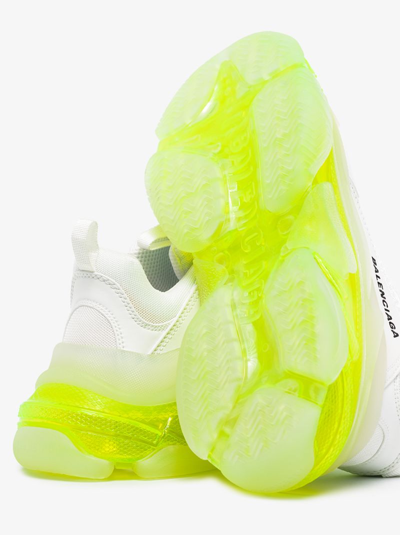 White Triple S Sneakers