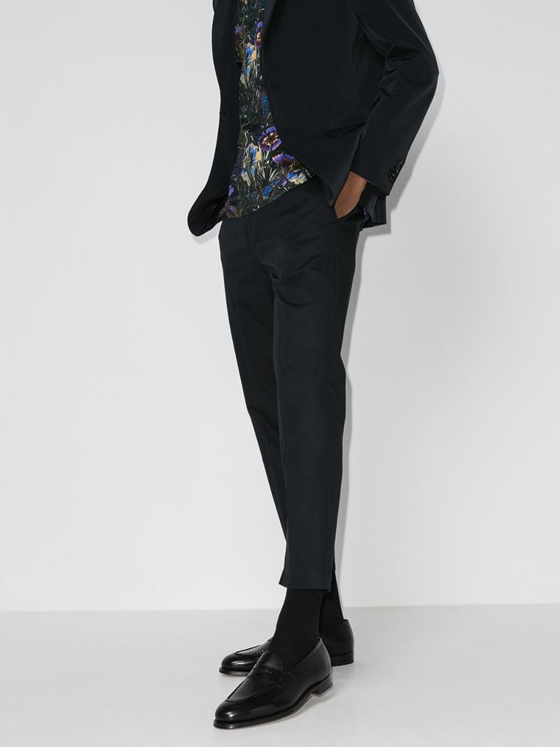 Black Lloyd Leather Loafers