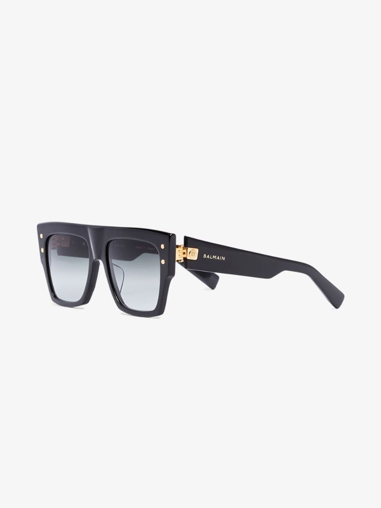 Black Oversized Square Sunglasses