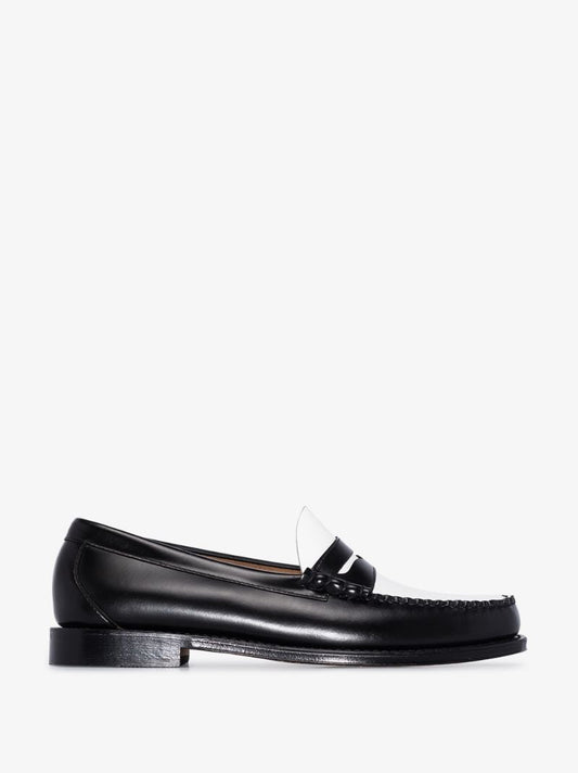 Black Heritage Larson Weejun Leather Loafers