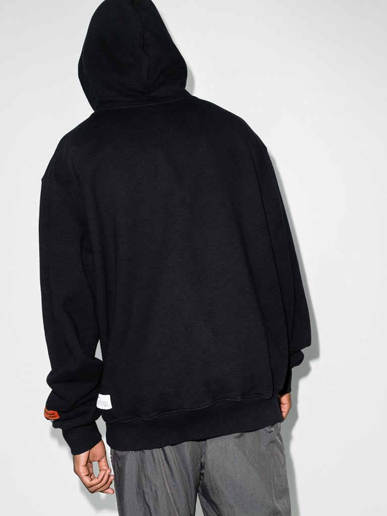 Logo Print Cotton Hoodie