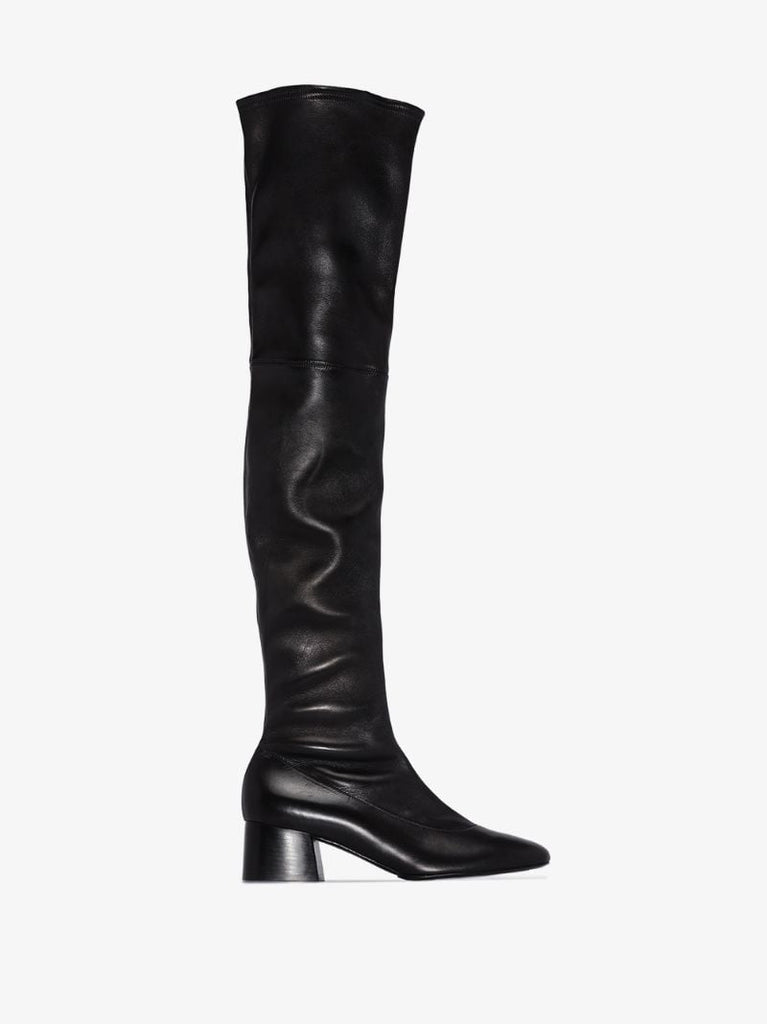 Black Sedona 50 Over-the-knee Leather Boots