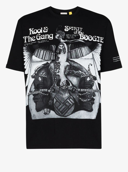 7 Moncler Fragment Printed Cotton T-shirt