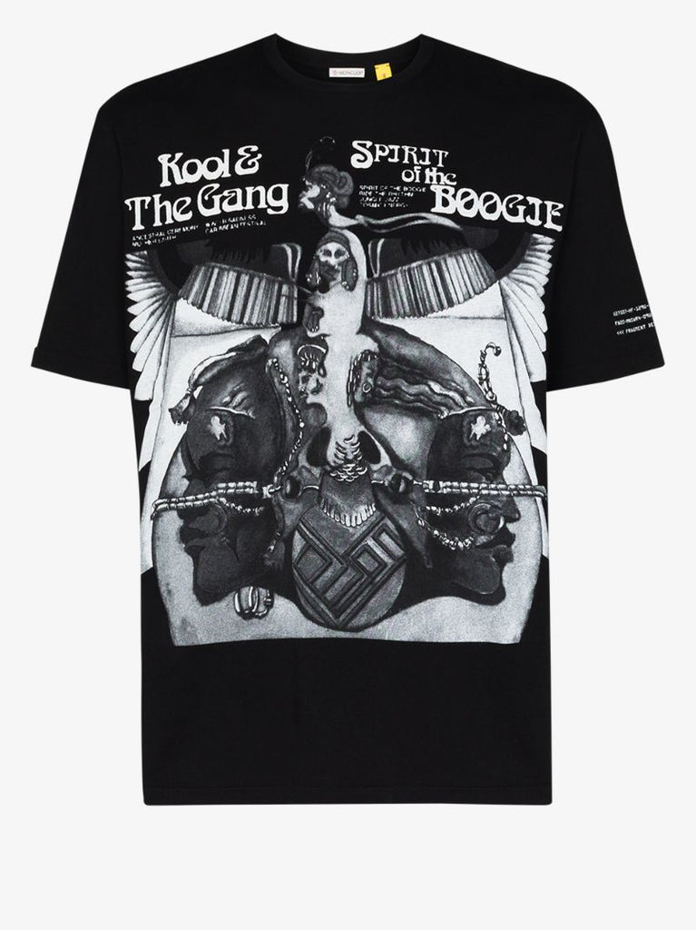 7 Moncler Fragment Printed Cotton T-shirt
