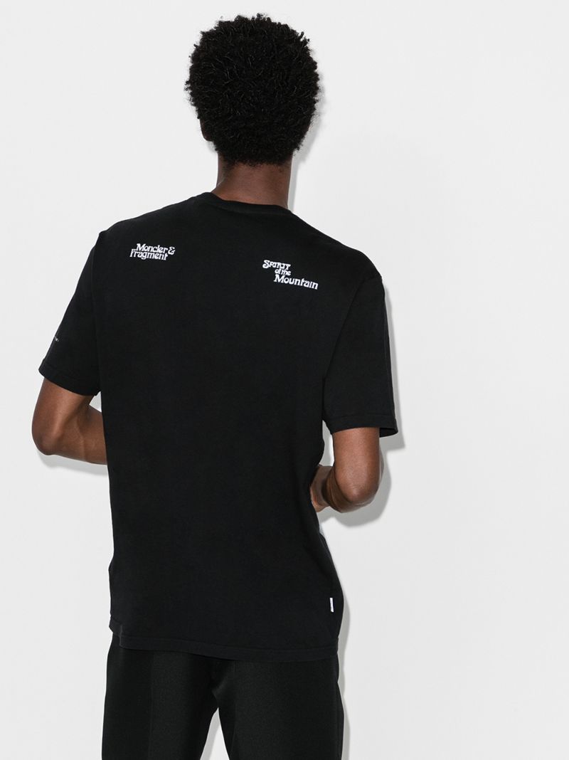 7 Moncler Fragment Printed Cotton T-shirt