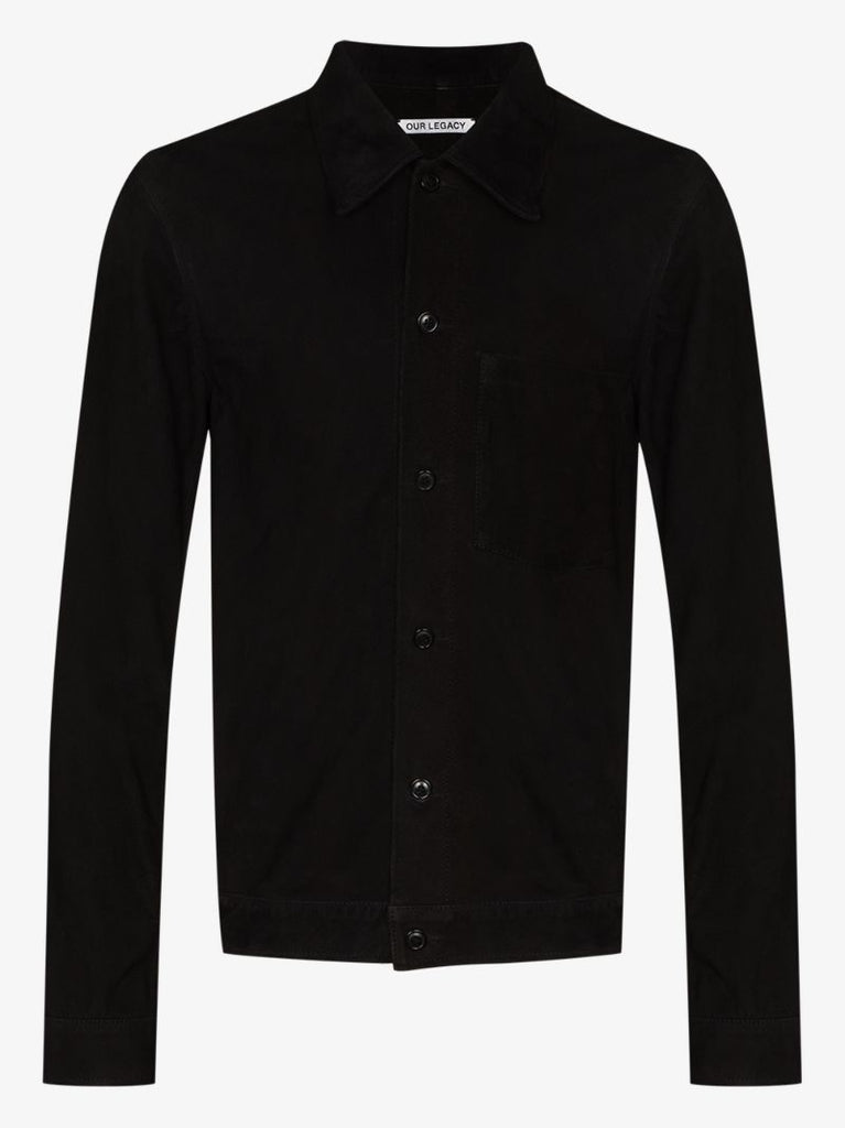 Suede Shirt Jacket
