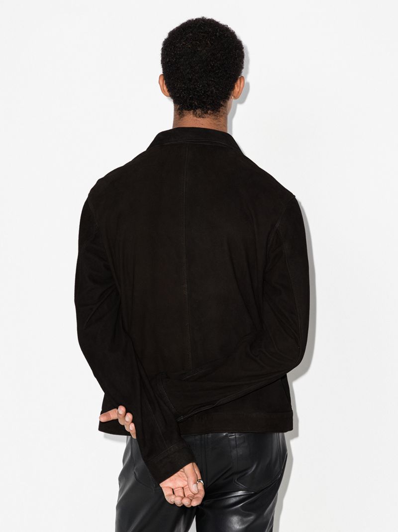 Suede Shirt Jacket