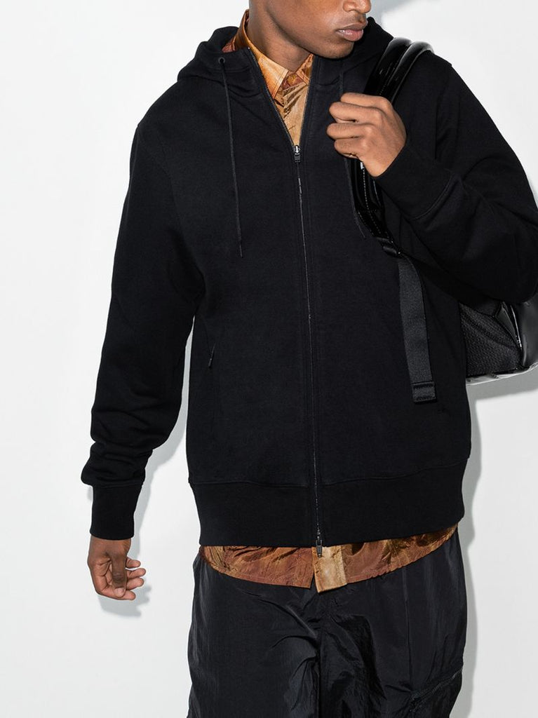 Zip-up Logo Hoodie